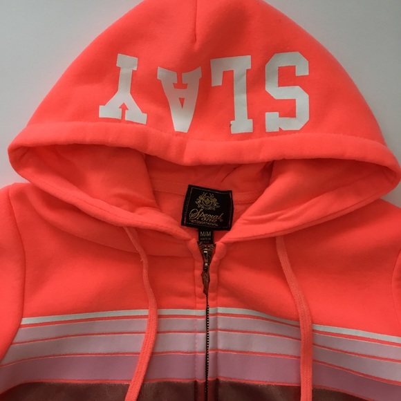 Special One Girl’s Sweatshirt Hooded “Slay” Size M - Picture 2 of 8